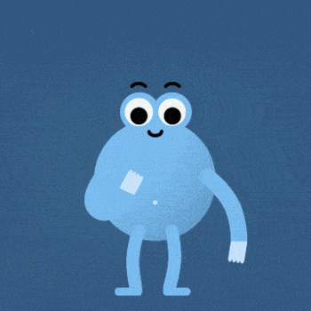 Animation eines Frosches