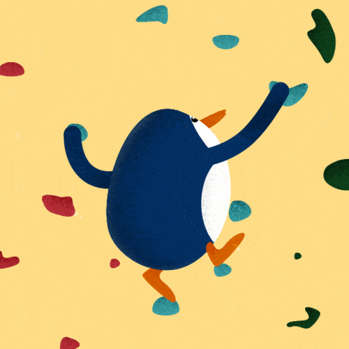 Animation eines Pinguins