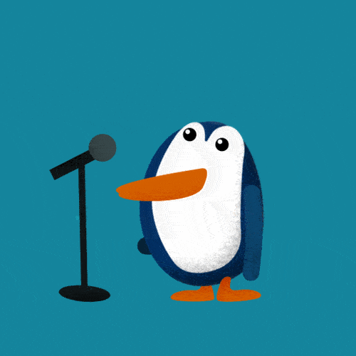 Animation eines Pinguins