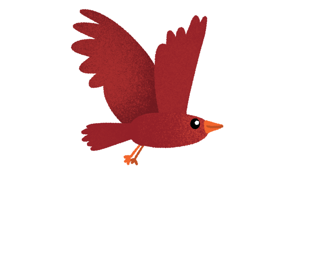 Animierter Vogel